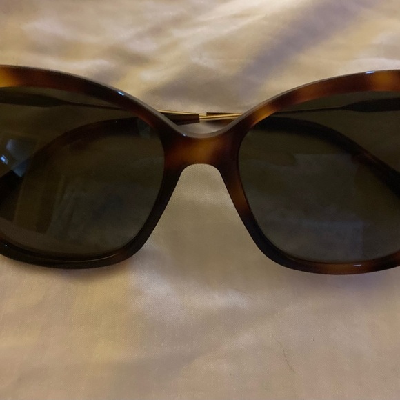Jimmy Choo Tortoise Sunglasses with cloth and case 🇺🇸Labor Day Sale 🇺🇸 - Picture 1 of 7